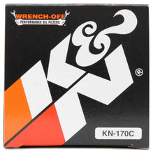 Load image into Gallery viewer, K&amp;N Harley-Davidson 3in OD x 4.063in H Chrome Oil Filter