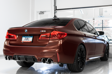 Load image into Gallery viewer, AWE Tuning 18-19 BMW M5 (F90) 4.4T AWD SwitchPath Axle-Back Exhaust - Diamond Black Tips