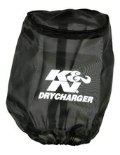 Load image into Gallery viewer, K&amp;N Air Filter Wrap Drycharger - Round Tapered - Black for 07-09 &amp; 11 Polaris Outlaw 525