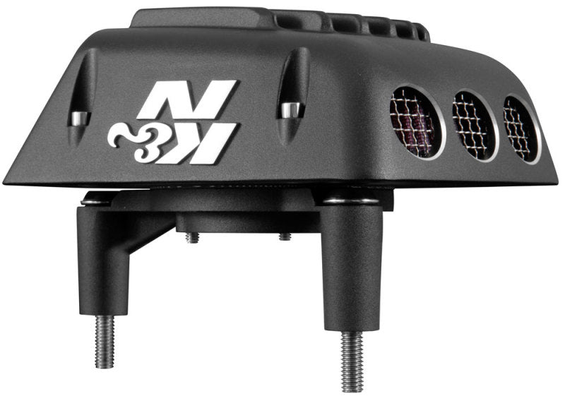 K&N Street Metal Intake System for 08-16 Harley-Davidson Touring Models - Shaker Black