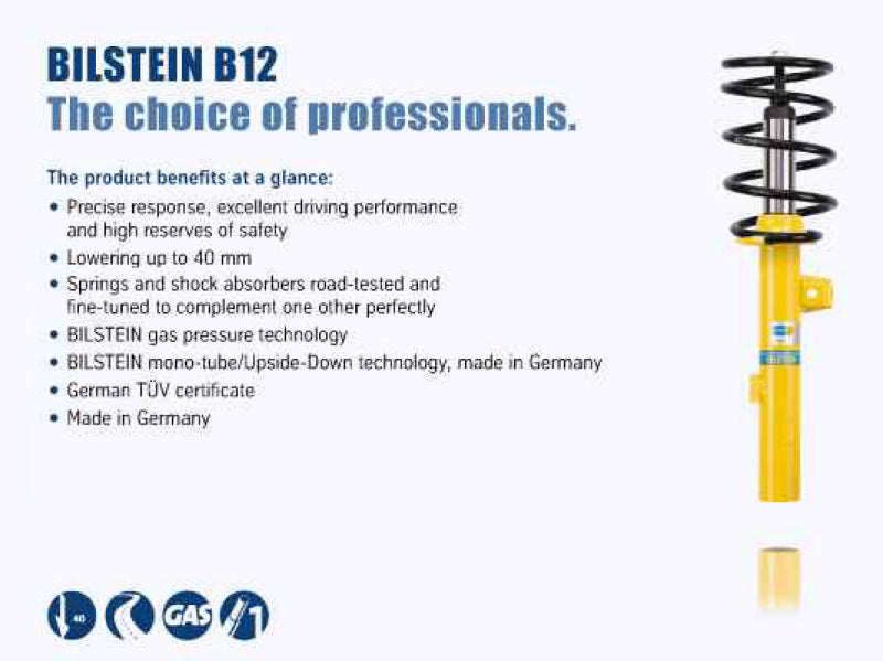 Bilstein B12 1993 Volkswagen EuroVan Base Front and Rear Suspension Kit