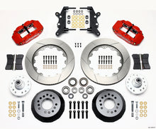 Load image into Gallery viewer, Wilwood Narrow Superlite 6R Front Hub Kit 14.00in Red 60-68 Ford / Mercury Full Size / Galaxie