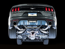 Load image into Gallery viewer, AWE Tuning S550 Mustang EcoBoost Axle-Back Exhaust - Touring Edition (Diamond Black Tips)