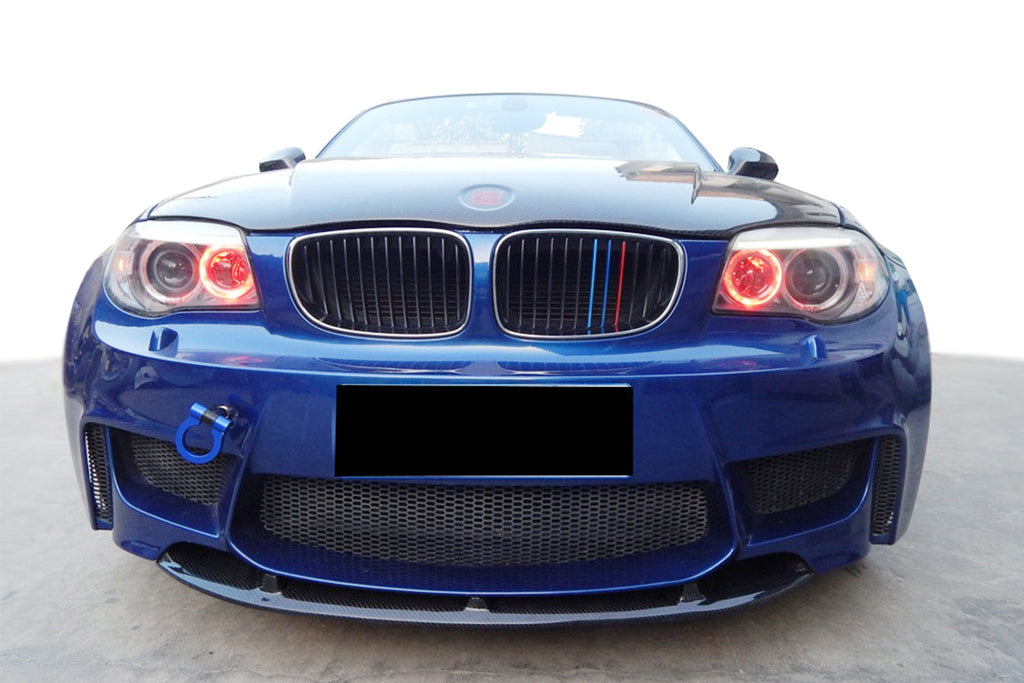 2008-2013 BMW 1 Series E82/E88 1M Style Front Bumper - Carbonado