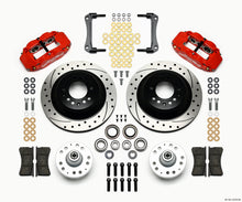 Load image into Gallery viewer, Wilwood Narrow Superlite 6R Front Hub &amp; 1PC Rtr Kit 12.88in Drilled -Red 70-78 Camaro