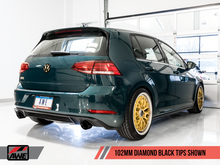 Load image into Gallery viewer, AWE Tuning Volkswagen GTI MK7.5 2.0T Touring Edition Exhaust w/Diamond Black Tips 102mm