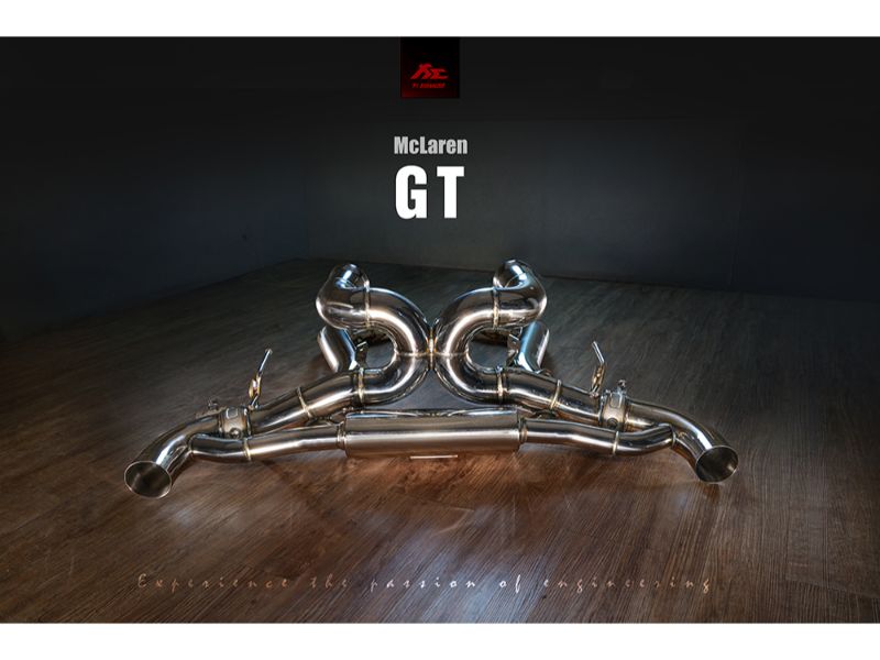 FI Exhaust Valvetronic Muffler Mclaren GT V8 2020+