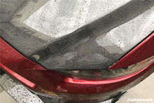 Load image into Gallery viewer, 2014-2017 Ford Mustang  GT/V6 TRU Style Carbon Fiber Hood - Carbonado