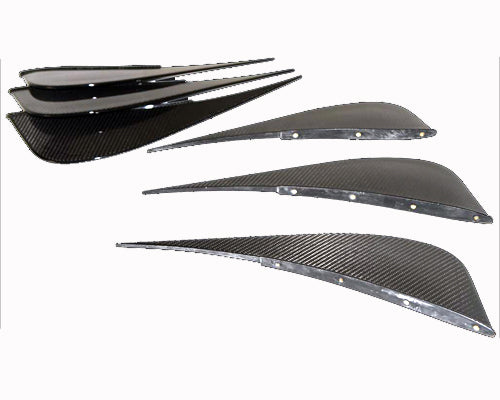 Novitec Carbon Rear Diffuser Fins Ferrari 458 Spider 2011-2015