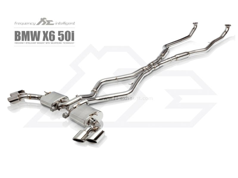 FI Exhaust Valvetronic Muffler Kit w/ Standard Remote BMW X6 35i E71|N55 2012-2015
